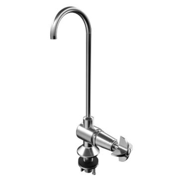 Guardian Bench Mount Cam Action Water Bottle & Jug Filler Stainless Steel T-3MSS-HBFC