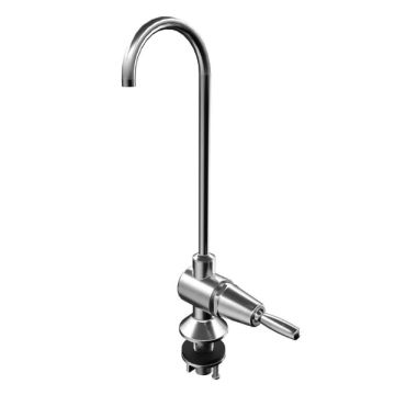 Guardian Bench Mount Lever Handle Water Bottle & Jug Filler Stainless Steel T-3MSS-HBFL