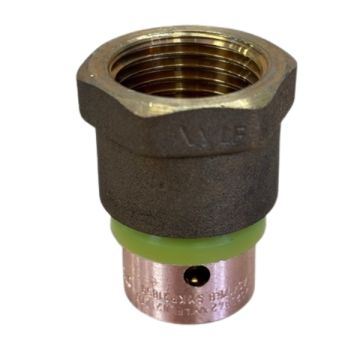 16mm x 15mm Female BSP Connector EPS Crimp Pex Gas - Water LF21060