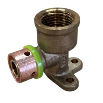 16mm x 15mm Female BSP Lugged Elbow 15BP EPS Crimp Pex Gas - Water LF21120