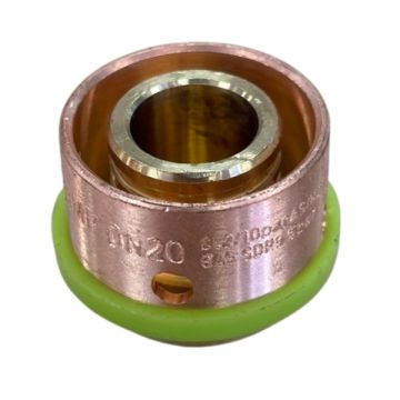 20mm End Cap EPS Crimp Pex Gas - Water LF21262