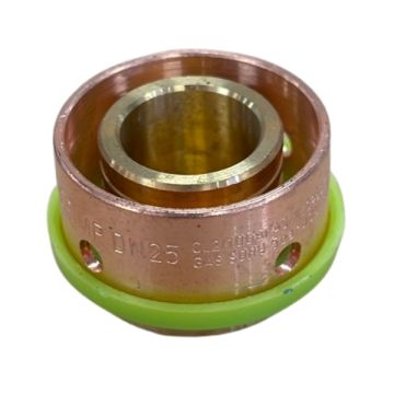 25mm End Cap EPS Crimp Pex Gas - Water LF21264