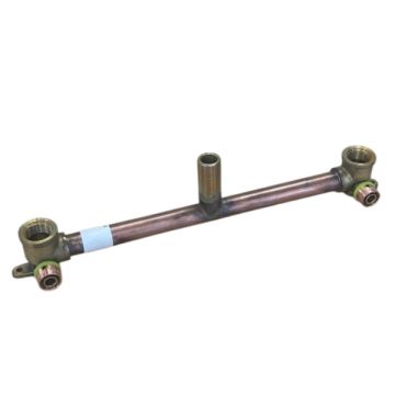 EPS Crimp Bath Laundry Breech 300mm Right Angle LF21282 