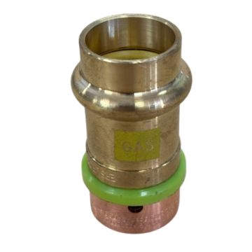 20mm x 20mm Copper Press GAS Adaptor EPS Crimp LF21888