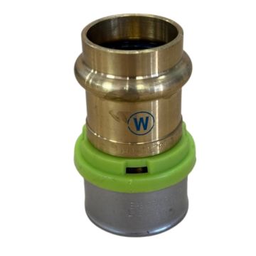 32mm x 25mm Copper Press Water Adaptor EPS Crimp LF21892