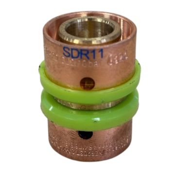 PEX Conversion Adaptor 20mm SDR11 Pex Pipe to 20mm EPS Crimp LF21964