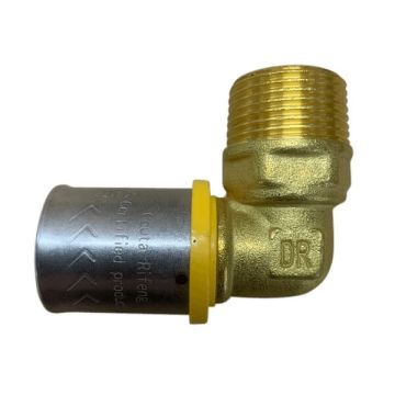 20 X 15Mi Elbow Male Gas Water Pex
