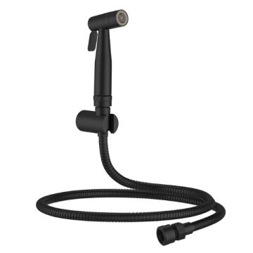 Matte Black Vogue Zylow Bidet Shattaf Hand Spray & Hose