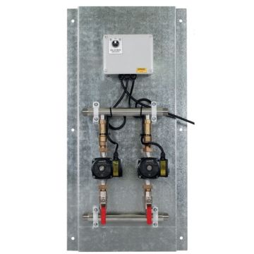 Maxijet DHWC3280-S Standard Dual Hot Water Pre Plumbed Circulator Pump Set 32mm 166LPM