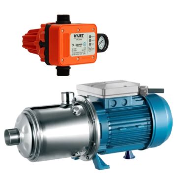 Maxijet Hyjet HM7-5-PC Horizontal Multistage Pressure Pump With Controller 170 L/min 