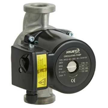Maxijet Hyjet HPD32-80-180S 32mm Hot or Cold Circulating Water Pump Stainless 3 Speed