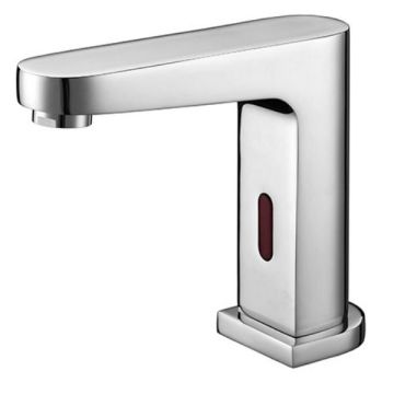 Nero Bianca Chrome Electronic Basin Sensor Tap NR403CH Mains or Battery Power