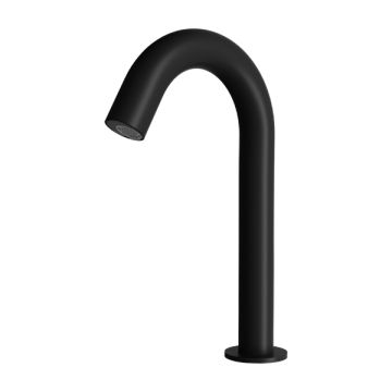 Nero Mecca Matte Black Basin Electronic Sensor Tap NR402MB Mains or Battery Power  