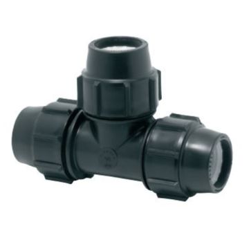 50mm Tee Plasson Metric Poly 