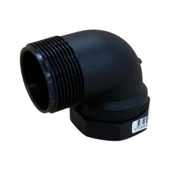 40mm Poly Elbow M&F Threaded 