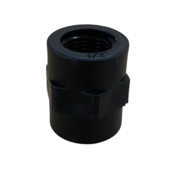 15mm Poly Socket Threaded 