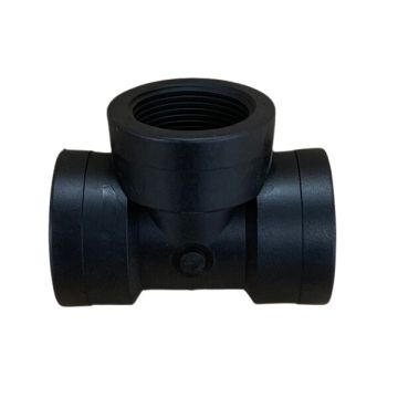 40mm Poly Tee Threaded