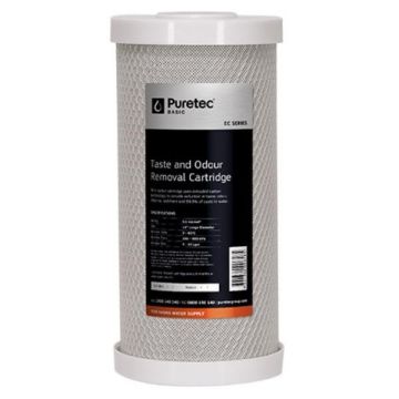 Puretec Basic EC05LD1 Taste & Odour Water Filter Cartridge 4.5" x 10" 5 Micron 