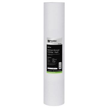 Puretec Basic MB01LD2 Sediment Removal Water Filter Cartridge 4.5" x 20" 1 Micron 