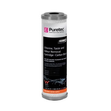 Puretec CB101 Carbon Block Water Filter Cartridge 2.5" x 10" 10 Micron