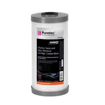 Puretec CB95MP1 Carbon Block Water Filter Cartridge 4.5" x 10" 0.5 Micron