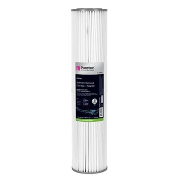 Puretec PL05MP2 Pleated Sediment Water Filter Cartridge 4.5" x 20" 5 Micron 