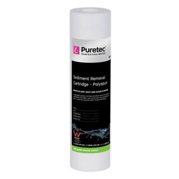 Puretec PX101 Polyspun Sediment Water Filter Cartridge 2.5" x 10" 10 Micron