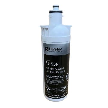 Puretec Z1-S5R Rainwater Sediment Filter Cartridge Quick Twist 5 Micron 