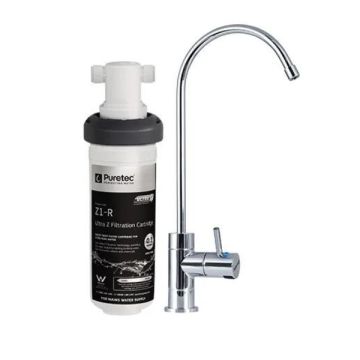 Puretec Z18-LF Water Filter Kit Undersink With High Loop Faucet