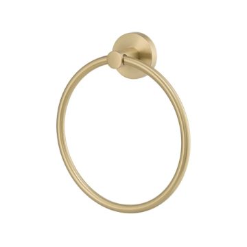 Cob & Pen Towel Ring Brushed Gold - Radford 