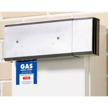 Rinnai SFD02 Sideways Flue Diverter For Continuous Hot Water Heater B16 & INF16M
