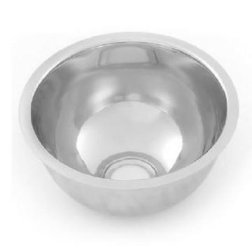 Round Pressed Bowl 300mm X 165mm Stainless Steel RB300 