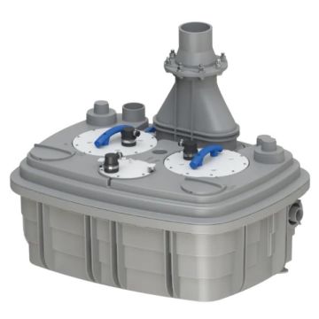 Saniflo Sanicubic 2 VX Sewer Pump Lifting Station SA111 Twin Motor