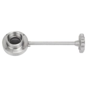 Scrap Trap Cast Shut Off Butterfly Valve 316 Stainless SCRAP-V316