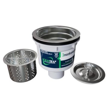 Scrap Trap Sink Basket Waste Arrestor Suit 125mm Outlet SSBW-1 