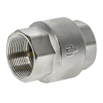 40mm Spring Check Non Return Valve Brass Watermark 1-1/2" BSP LF