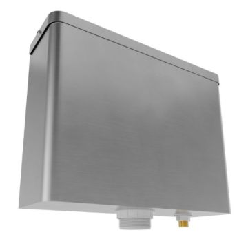 Dual Flush Cistern Bottom Entry Stainless Steel AB-CIS-DF