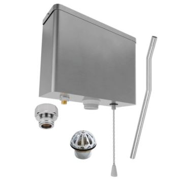 Stainless Steel Pull Chain Urinal Cistern Accessories Kit M-WHURACCKIT