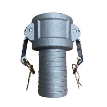 50mm Type C Female Camlock to Hose Tail Coupling Alloy