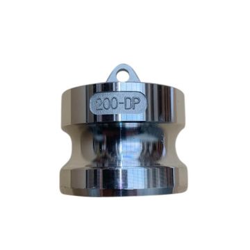 50mm Type DP Male Camlock Dust Plug Alloy
