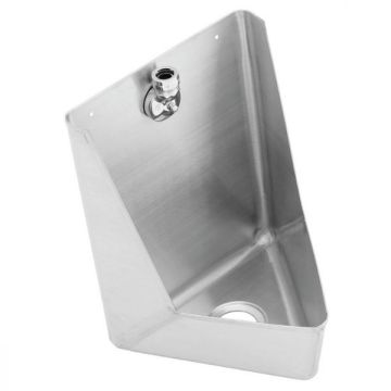 Urinette Top Entry Urinal Stainless Steel Incl Spreader & Grate AB-URN 