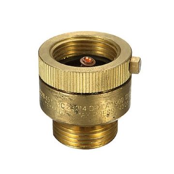 Vacuum Breaker Brass Suit 15mm Hose Bib
