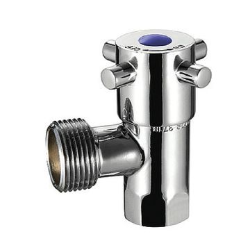Washing Machine Stop 1/4 Turn Chrome Capstan Handle BVWMLF