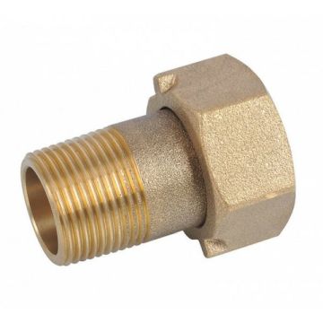 Water Meter Coupling 25mm Female BSP X 20mm Male MC1LF 1" X 3/4" BSP