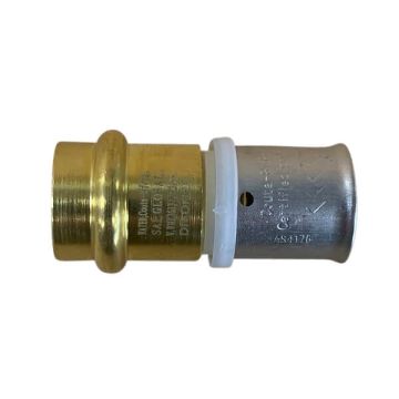 16mm Water Pex To 12mm Copper Crimp Adaptor