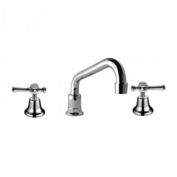 Whitehall Easy Clean Lever Hob Sink Set Ceramic Disc 1/4 Turn Swivel Outlet 2008LF