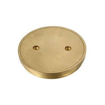 100mm Floor Clean Out Brass Round Suit Pvc 