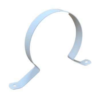 100mm Stand Off Saddle Clip Suit PVC DWV Pipe Powder Coated