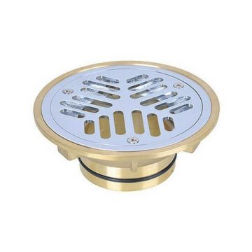 100mm Vinyl Floor Waste Cp Grate & Base Suit Pvc 