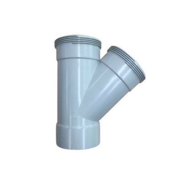 100mm X 45 Deg Junction F&F Plain Dwv 